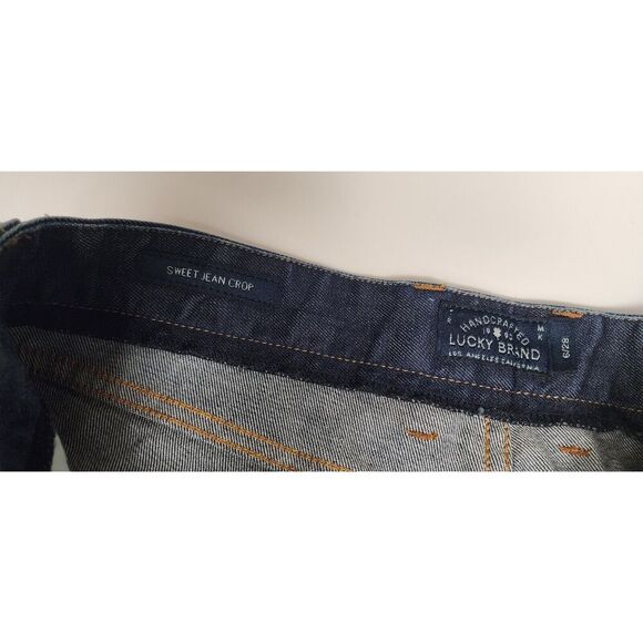 Lucky Brand Jeans Womens Size 6/28 Sweet Jean Crop Flap Mid Rise Denim - Picture 4 of 5